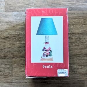 New NIB Santa Mini Lamp Vintage Christmas Decor